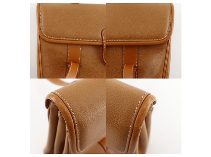 Borsa Tote Gucci Old in pelle marrone - vista 13