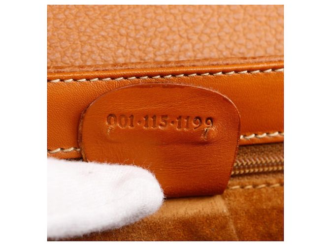 Borsa Tote Gucci Old in pelle marrone - vista 19