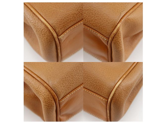 Borsa Tote Gucci Old in pelle marrone - vista 4
