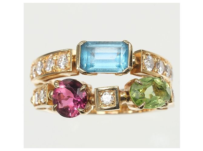 Bulgari Anillo de banda de múltiples piedras Bvlgari Allegra - vista 6