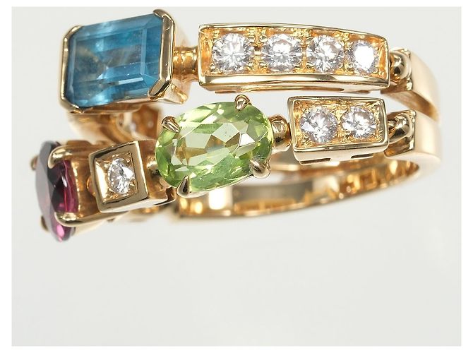 Bulgari Anillo de banda de múltiples piedras Bvlgari Allegra - vista 7