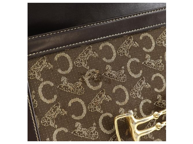 Céline Celine Vintage-Handtasche Braun - Ansicht 11