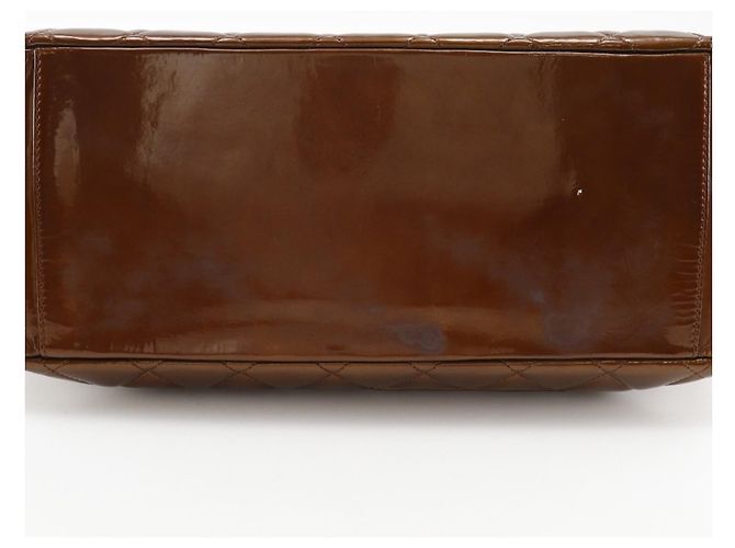 CHANEL Grand Shopping Tote Matelasse Bronze - view 10