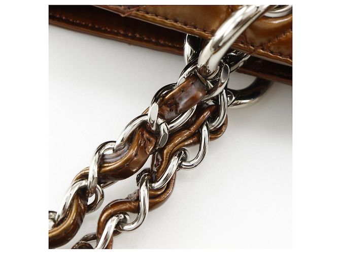 CHANEL Grand Shopping Tote Matelasse Bronze - view 18
