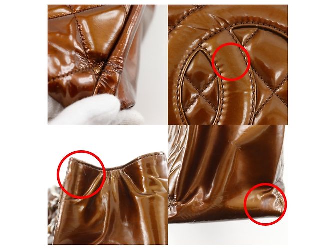 CHANEL Grand Shopping Tote Matelasse Bronze - view 8