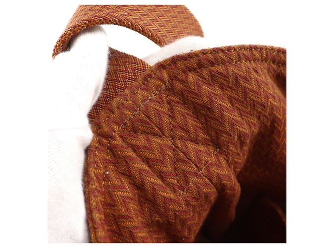 Borsa a Spalla Hermès Hermès Sac des Pansages Arancione - vista 7