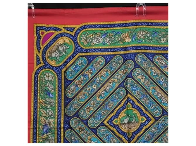 Hermès Foulard in seta da donna Hermes Qalamdan Multicolore - vista 3