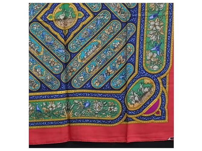 Hermès Foulard in seta da donna Hermes Qalamdan Multicolore - vista 4