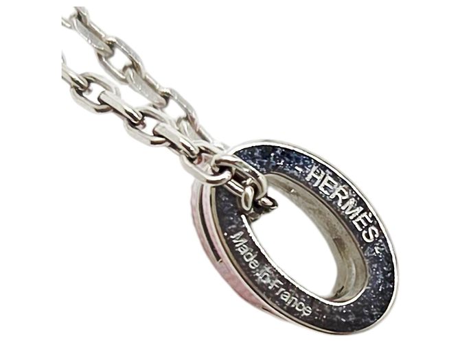 Hermès Collana Mini Pop Ash HERMES Rosa H Donna Argento - vista 7