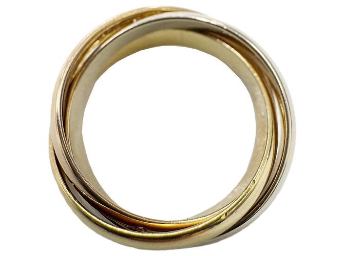 Anello Cartier Trinity in oro tricolore D'oro - vista 3