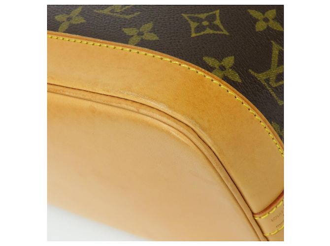Borsa Alma Louis Vuitton Marrone Monogramma - vista 10