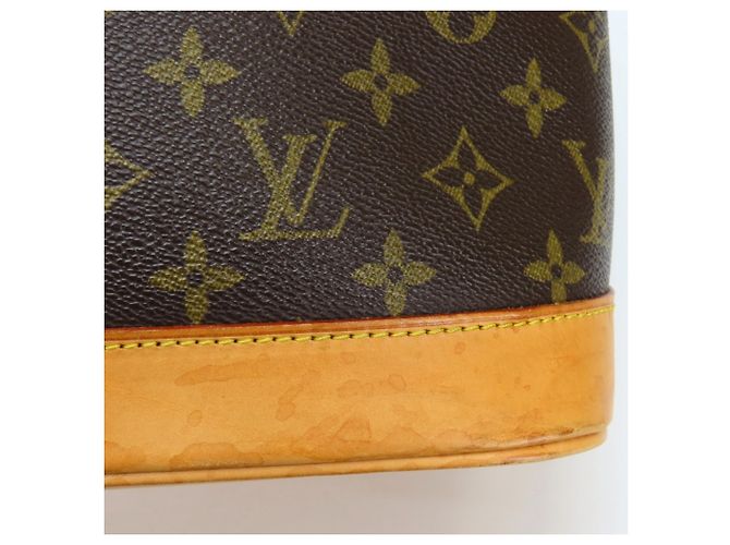 Borsa Alma Louis Vuitton Marrone Monogramma - vista 12