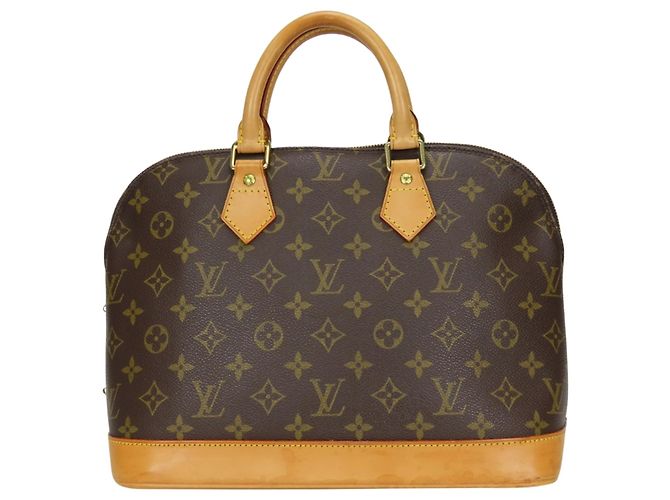 Borsa Alma Louis Vuitton Marrone Monogramma - vista 2