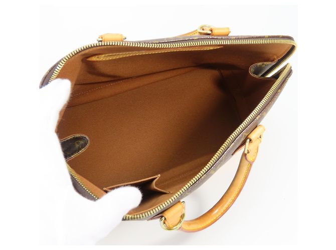 Borsa Alma Louis Vuitton Marrone Monogramma - vista 22