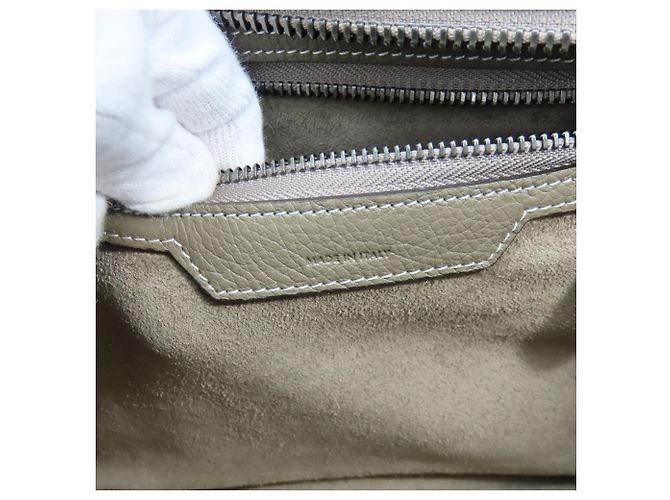 Céline Borsa Tote Celine Micro Luggage Grigio - vista 20