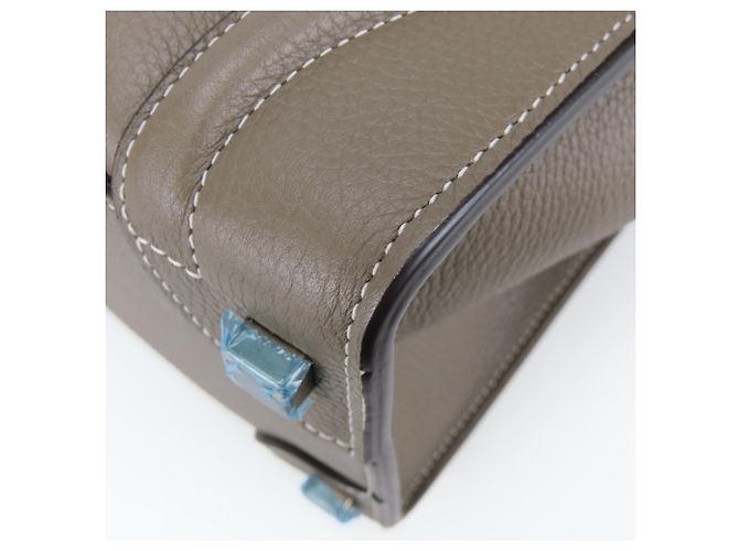Céline Borsa Tote Celine Micro Luggage Grigio - vista 7