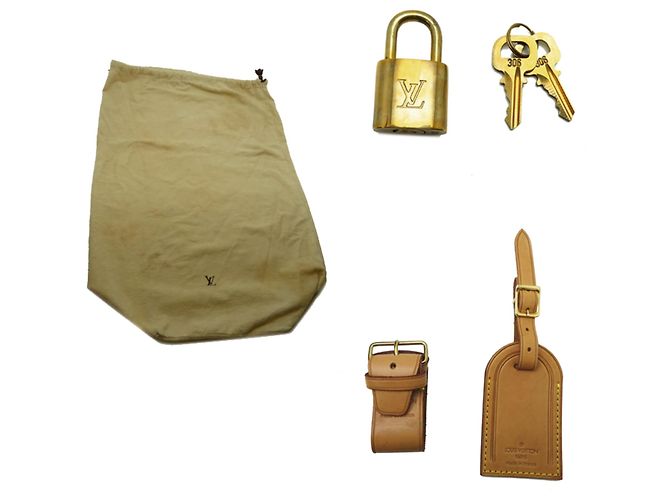Borsa Louis Vuitton Sirius 50 Marrone - vista 10