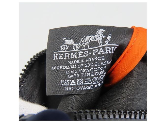 Borsa Pouch Neoban PM di Hermès Blu navy - vista 15