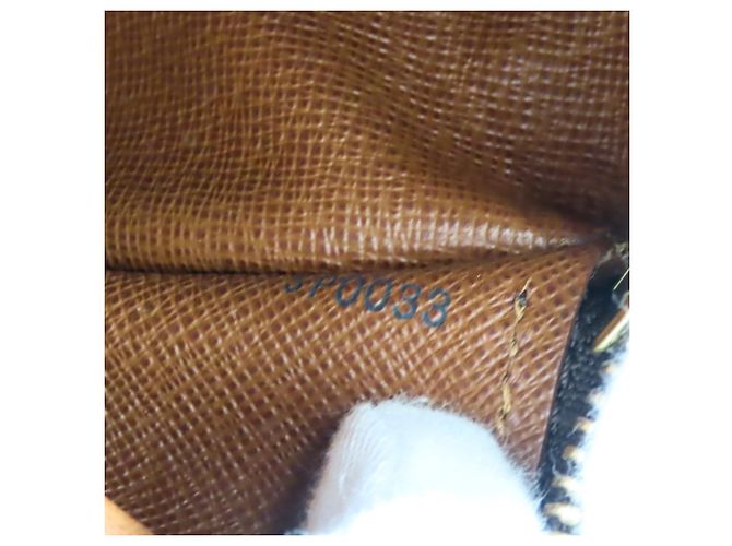 Borsa Louis Vuitton Papillon 26 Marrone Monogramma - vista 15