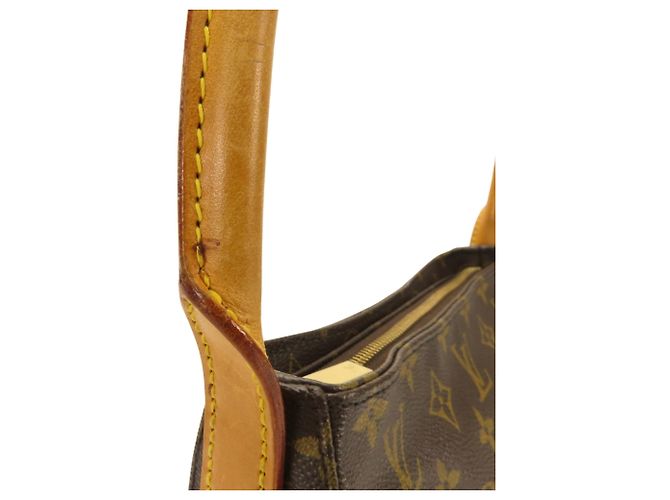 Borsa a Spalla Looping MM Louis Vuitton Marrone Monogramma - vista 10