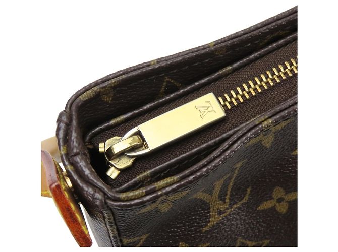Borsa a Spalla Looping MM Louis Vuitton Marrone Monogramma - vista 20