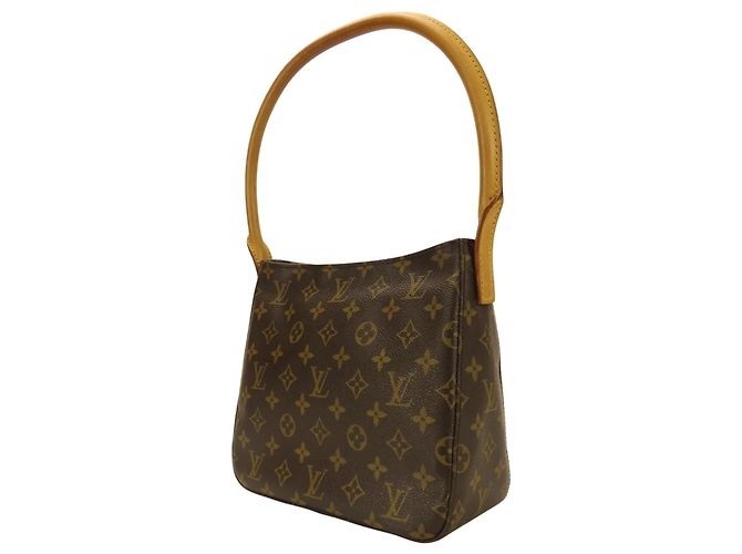 Borsa a Spalla Looping MM Louis Vuitton Marrone Monogramma - vista 3