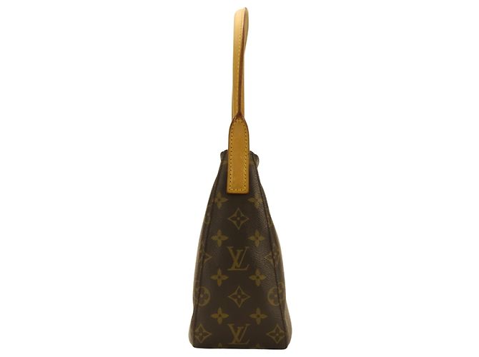 Borsa a Spalla Looping MM Louis Vuitton Marrone Monogramma - vista 4