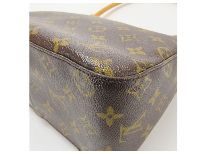 Borsa a Spalla Looping MM Louis Vuitton Marrone Monogramma - vista 8