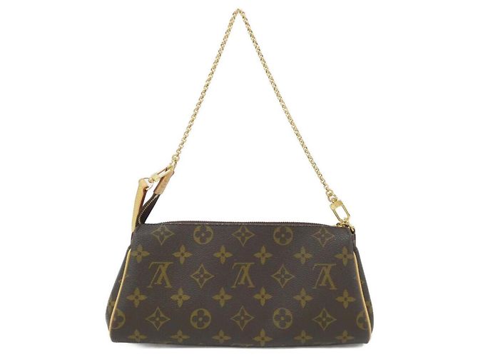 Borsa a Spalla Eva Monogram Louis Vuitton Marrone - vista 2