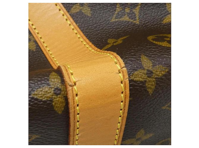 Borsa Boston Keepall 60cm Monogramma Louis Vuitton Marrone - vista 3