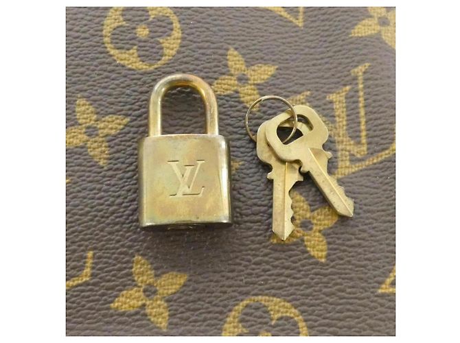 Borsa Boston Keepall 60cm Monogramma Louis Vuitton Marrone - vista 4