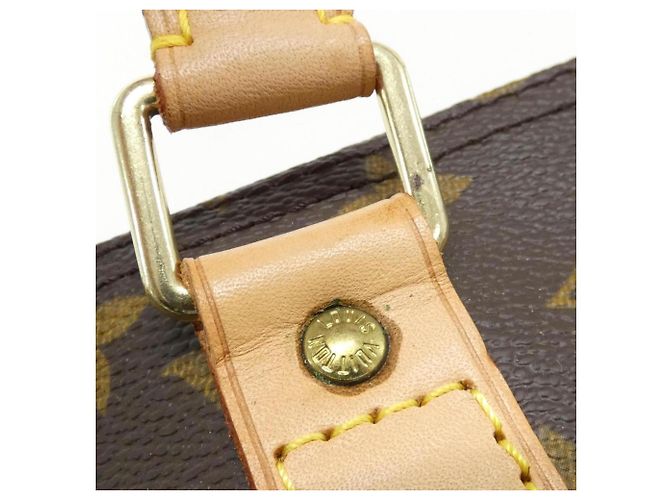 Borsa Boston Keepall 60cm Monogramma Louis Vuitton Marrone - vista 5