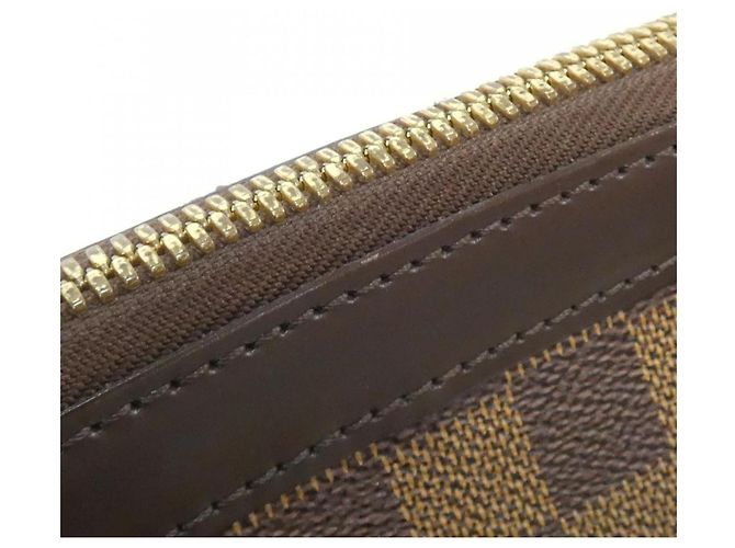 Borsa Louis Vuitton Damier Trevi PM Marrone - vista 3