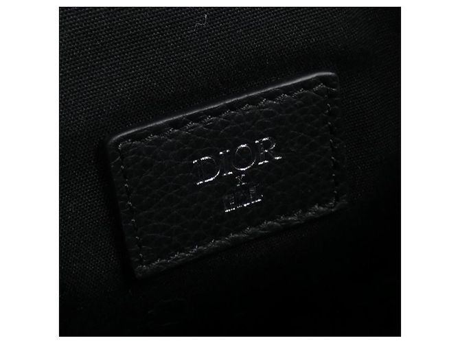 Borsa a mano Dior Saddle Christian Dior Nero - vista 5