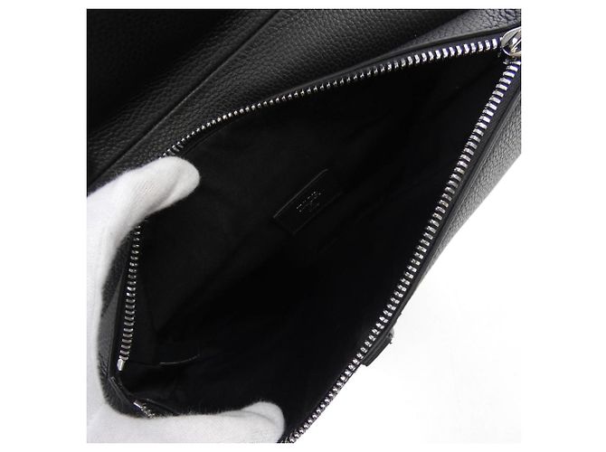 Borsa a mano Dior Saddle Christian Dior Nero - vista 6