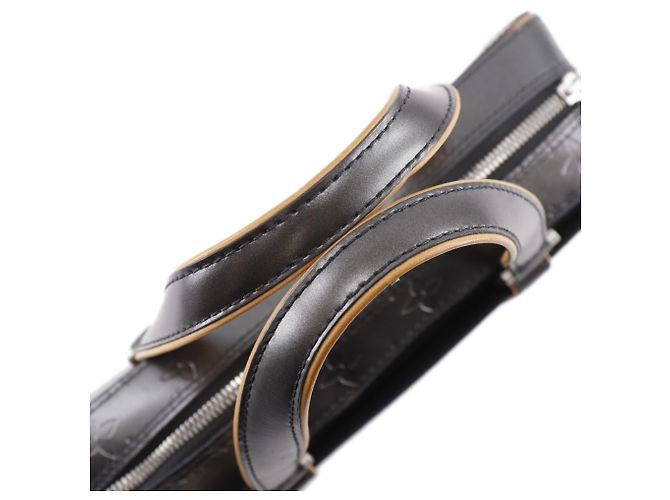 Louis Vuitton Shelton Monogram Mat Grigio Marrone Grigio antracite - vista 18
