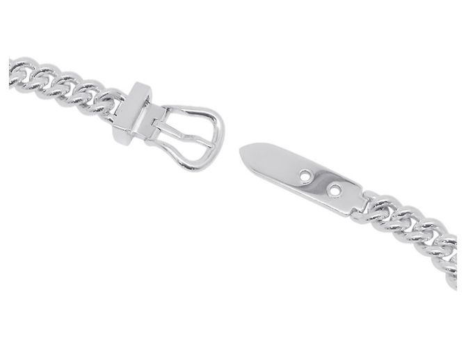 Collana Inflessibile Boucle Cellier Hermès Argento - vista 5
