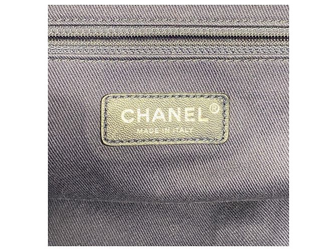 Chanel Deauville Denim Rucksack Blau Marineblau - Ansicht 5