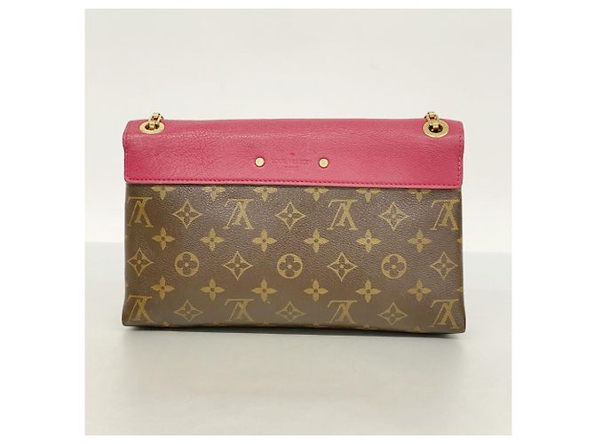 Borsa a Spalla Pallas in Monogramma Louis Vuitton Fuschia - vista 13