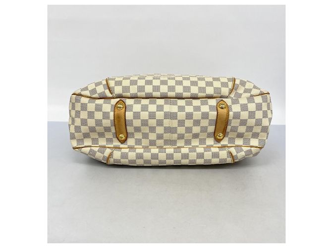 Borsa a Spalla Galliera GM Damier Azur di Louis Vuitton Bianco - vista 3
