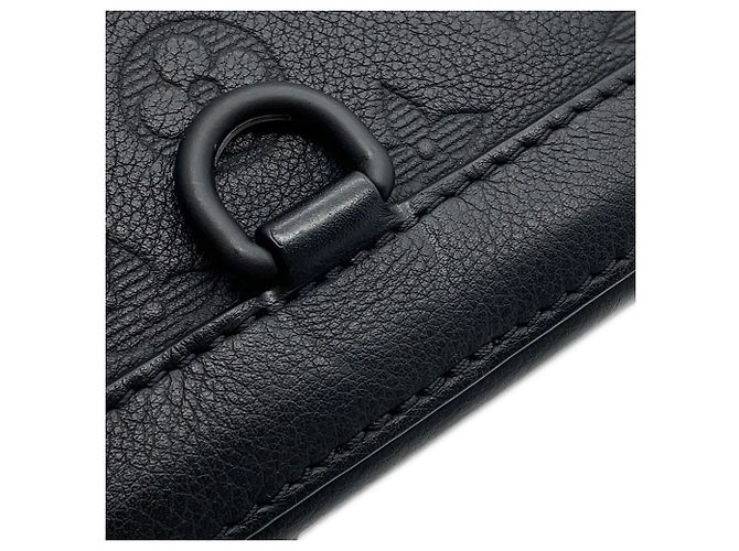 Noe Borsa a Spalla Noé Monogram Shadow di Louis Vuitton Nero Monogramma - vista 9