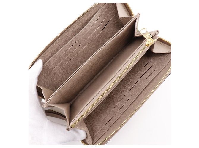 Cartera Zippy Louis Vuitton M69034 Castaño - vista 5