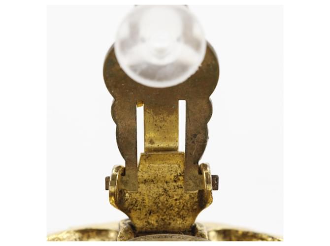 Orecchini a clip vintage Chanel Coco Mark D'oro - vista 5