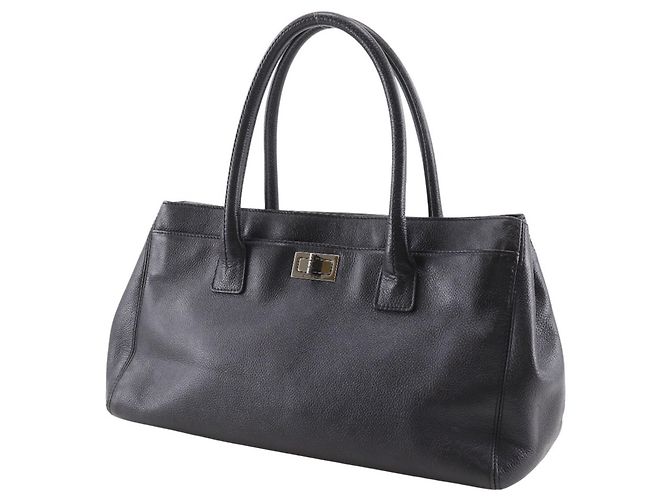 Executive Borsa Tote Esecutiva Chanel 2.55 A29292 Nero - vista 2
