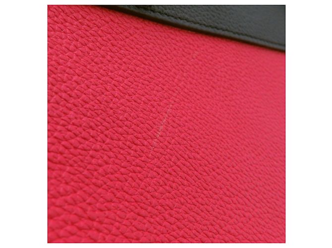 Borsa a mano in pelle PM City Steamer Louis Vuitton Nero Rosso - vista 11