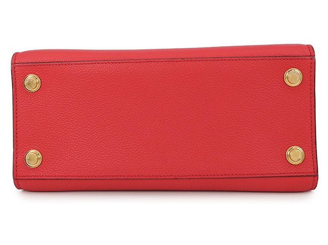 Borsa a mano in pelle PM City Steamer Louis Vuitton Nero Rosso - vista 3