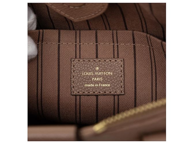 Borsa Mazarine PM in Monogram Empreinte Louis Vuitton Taupe - vista 5