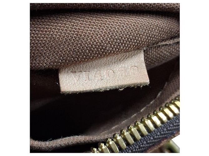 Borsa a mano Louis Vuitton Tivoli PM in tela monogramma marrone Rosso - vista 6