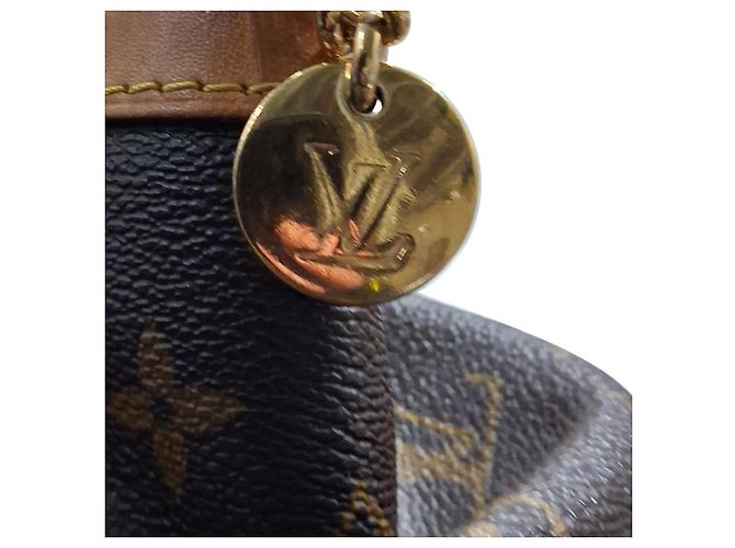 Borsa a mano Louis Vuitton Tivoli PM in tela monogramma marrone Rosso - vista 8