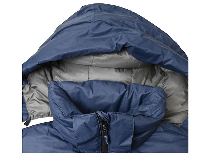 Giacca Parka in Piuma Canada Goose Summit in Nylon Blu Navy - vista 5